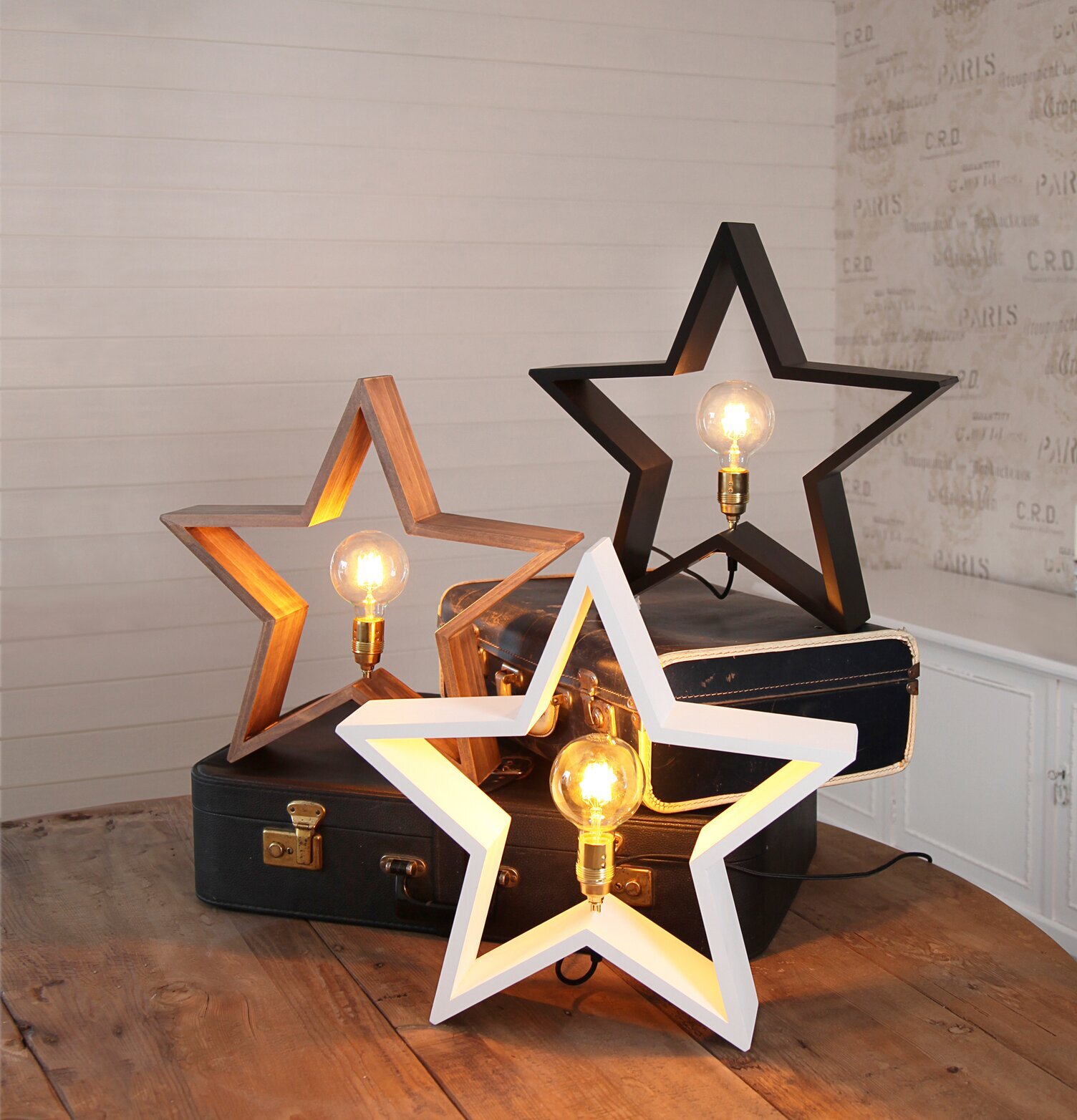 LYSEKIL Stjärna Vit från Star Trading i tre färgalternativ