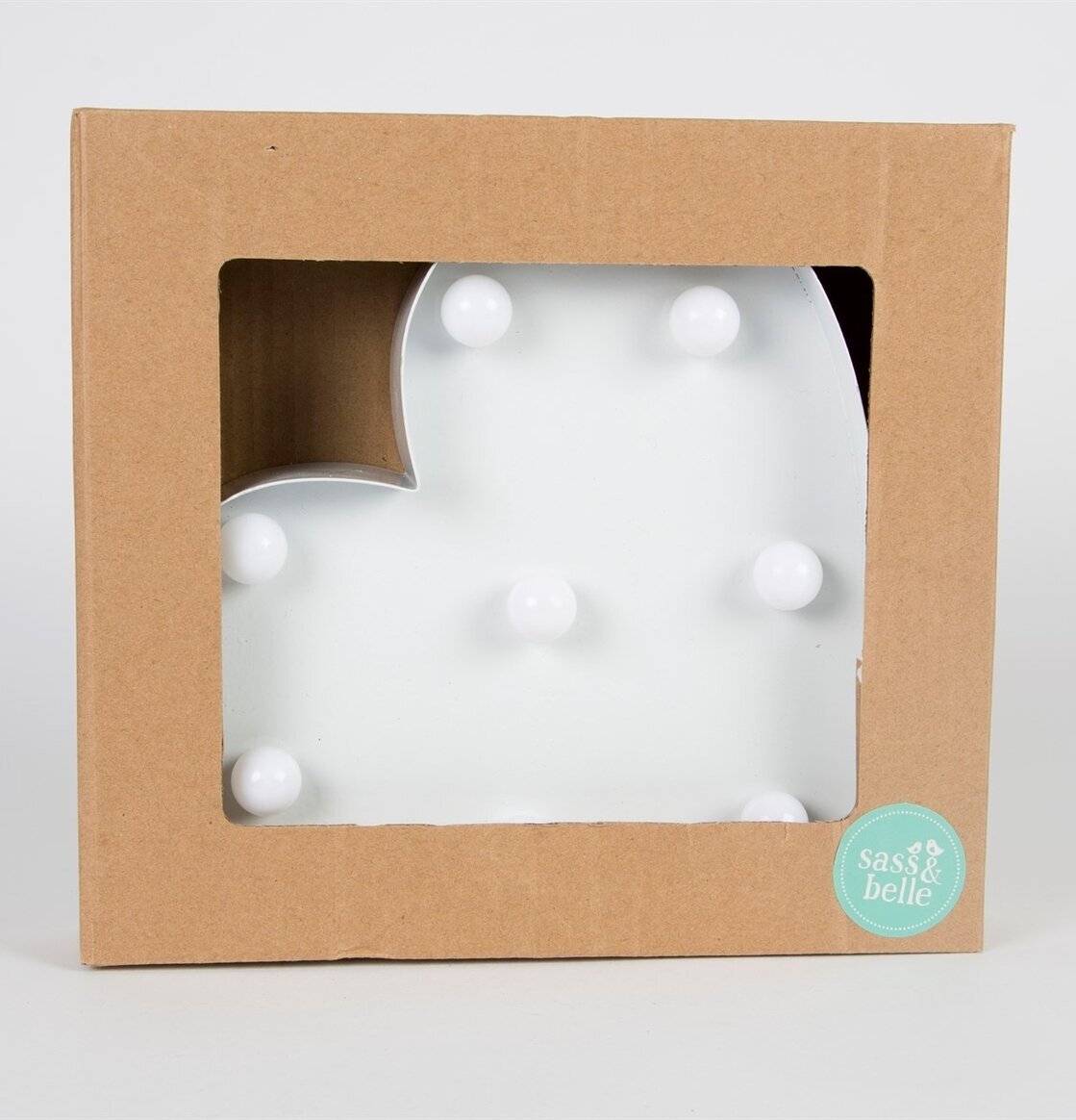 Bild av dekorativ LED-lampa i hjärtformad design