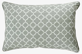 Bild av stilfullt kuddfodral med geometriskt mönster