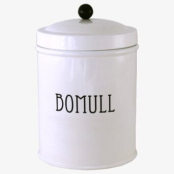 Bild på stilren plåtburk för praktisk och snygg förvaring