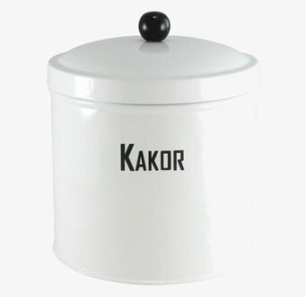 Bild av nostalgisk plåtburk för kakor med klassisk design