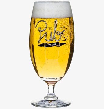 Bild av eleganta ölglas med stilren och modern design