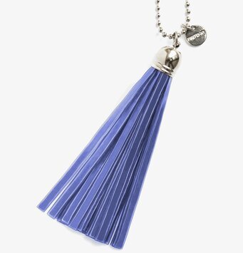 Bild av stilren och praktisk reflextofs i indigoblått