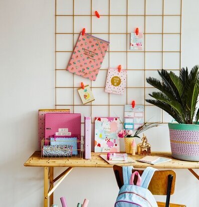 Bild av färgglad och inspirerande arbetsplatsmiljö