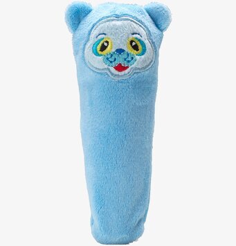 Foto av färgglad och lekfull kudde med djurdesign