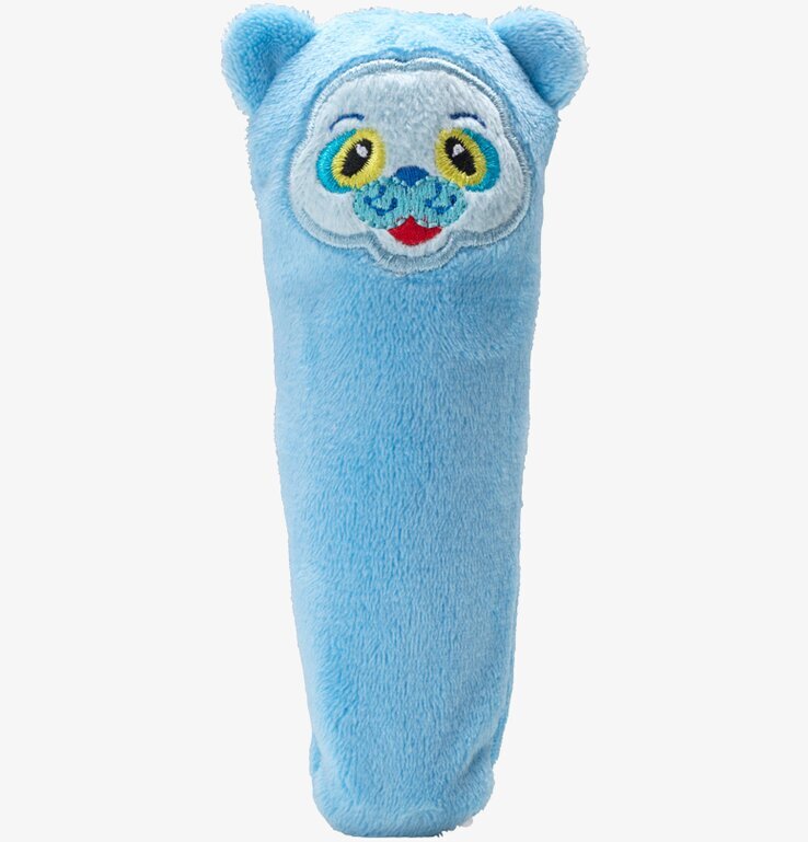 Foto av färgglad och lekfull kudde med djurdesign