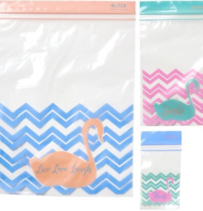 Bild av färgglada ziplockpåsar med inspirerande design