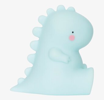 Bild av charmig och lekfull lampa i dinosaurieform