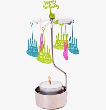 Bild av dekorativt änglaspel för födelsedagsfirande