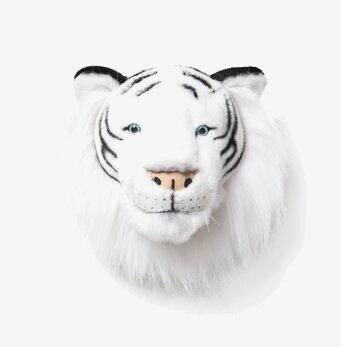 Bild av ett realistiskt tigerhuvud för väggdekor