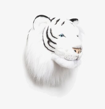 Bild av ett imponerande och realistiskt tigerhuvud