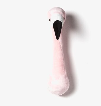 Bild av dekorativt flamingo väggmonterat mjukdjur