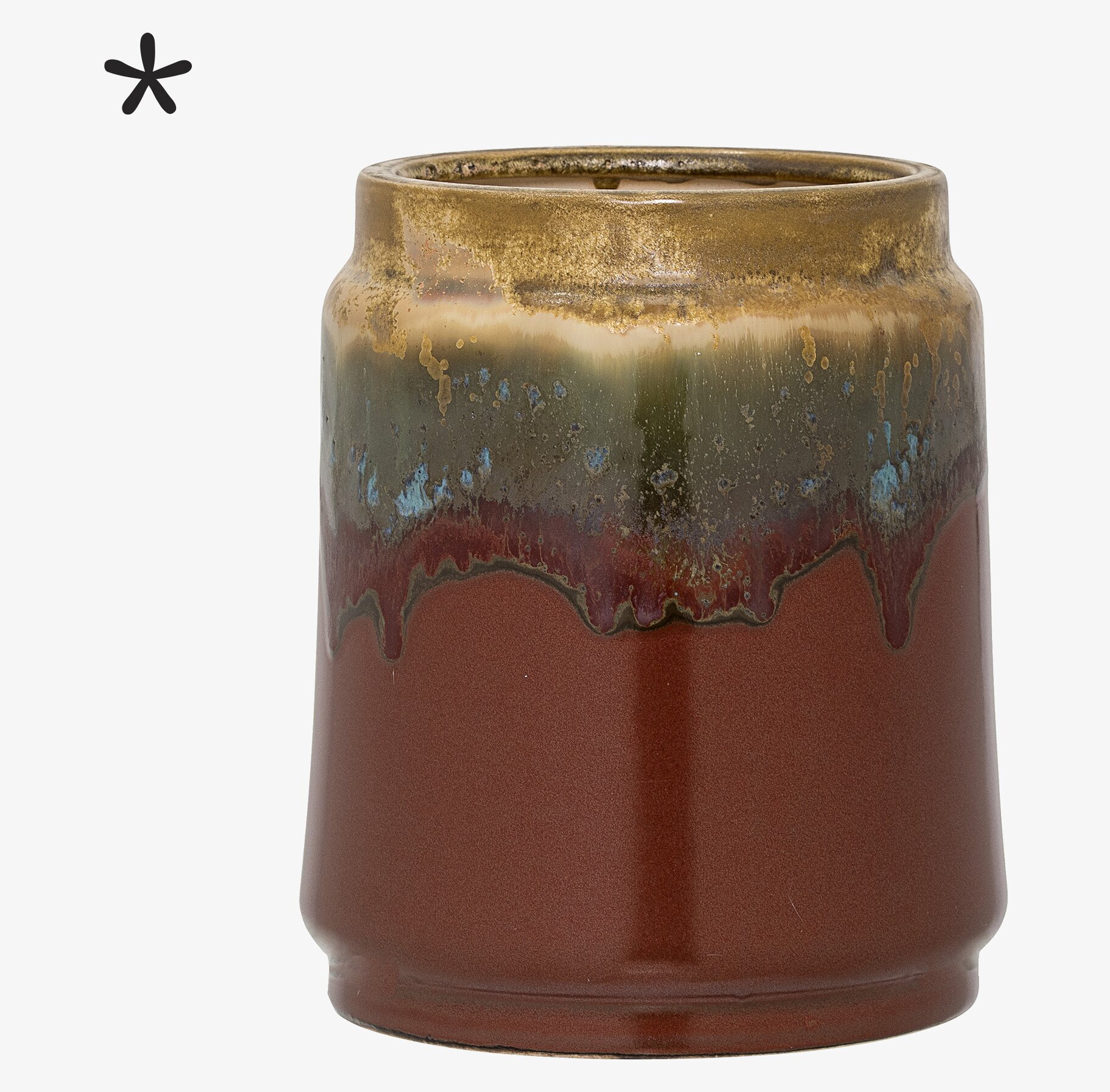 Vas Multifärgad från Bloomingville i varierade nyanser