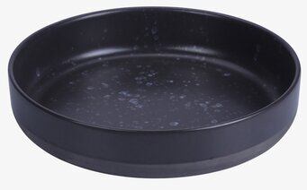 Bild av elegant serveringsfat i stengods med prickar