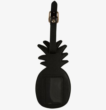 Bild av stilren och unik bagageetikett som ananas