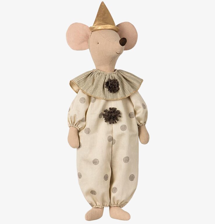 Bild av detaljrik och fantasifull cirkusclown-mus