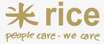 Bild av gyllene logotyp med modern och varm design