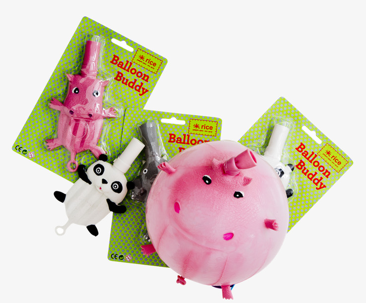 Ballongboll Panda från Rice i en söt och lekfull design