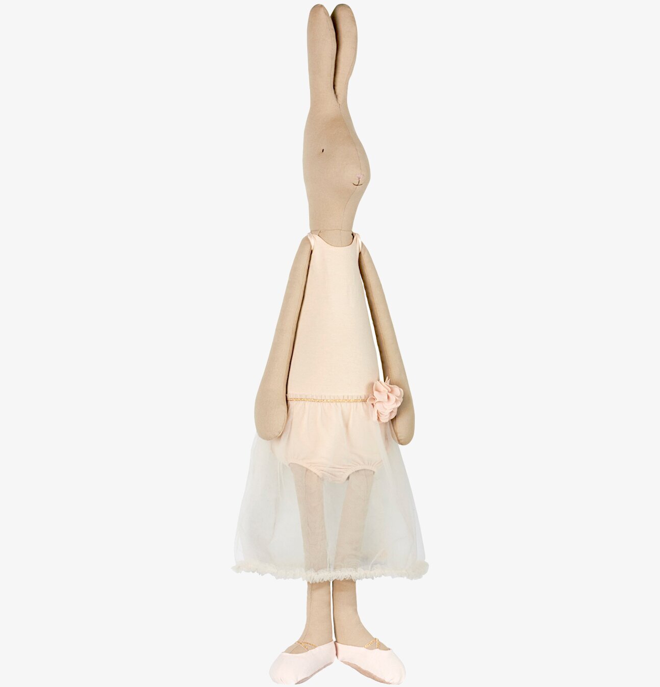 Mega Maxi Rabbit Ballerina Rose från Maileg i rosa outfit