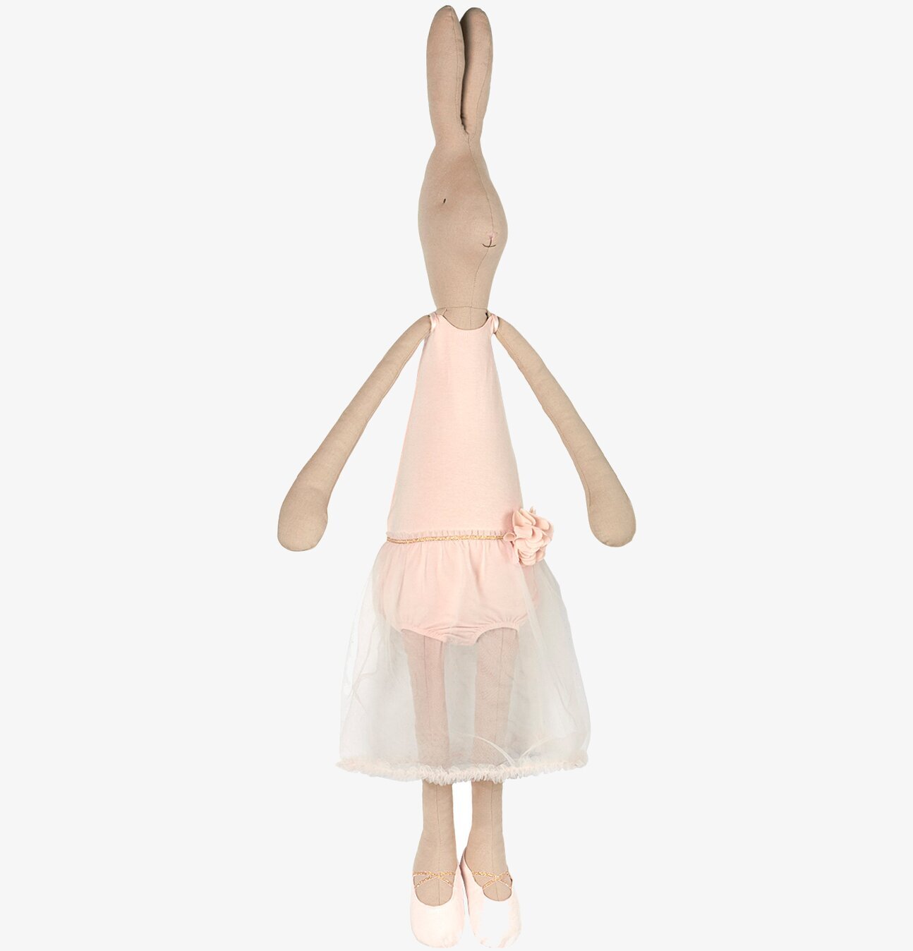 Mega Maxi Rabbit Ballerina Rose från Maileg i balettdräkt
