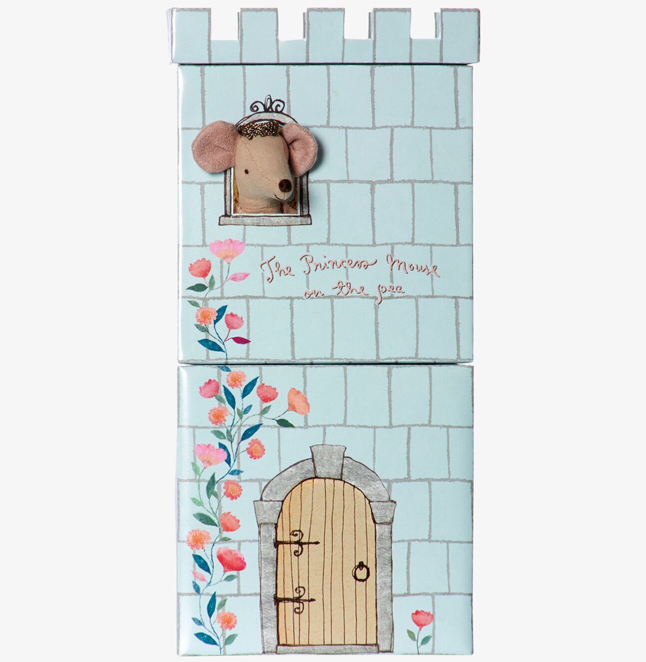 Maileg Princess On The Pea leksak med prinsessmus och slott