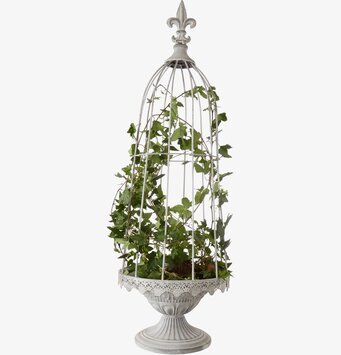 Bild av dekorativ kruka med elegant design och finish