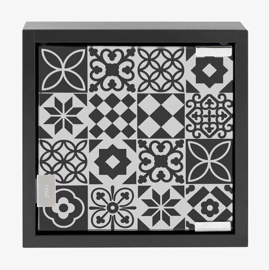 Bild av nyckelskåp med marockansk design och mönster