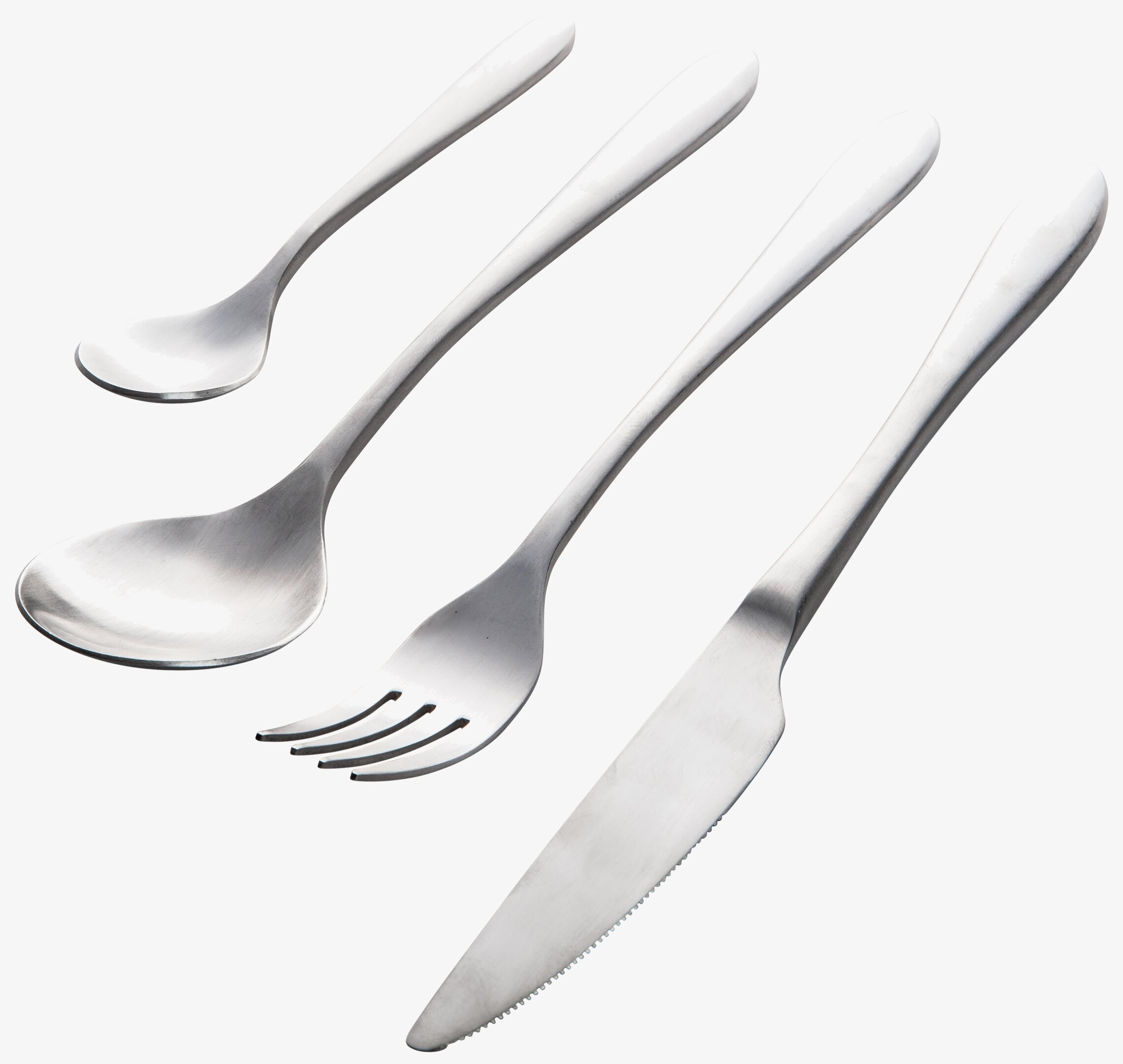 Bild av smakfullt bestickset i rostfritt stål