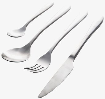 Bild av smakfullt bestickset i rostfritt stål