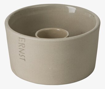 Foto av stilren och funktionell ljusskål i keramik