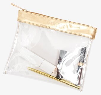 Bild av stilren och praktisk förvaringspåse med dragkedja