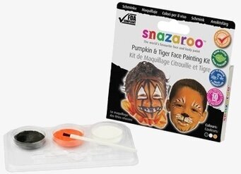 Bild av ansiktsfärgkit för läskiga och festliga målningar