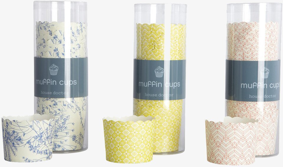 Muffinsform från House Doctor i tre olika designvarianter