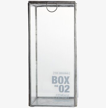 Bild av elegant och funktionell förvaringslösning i glas