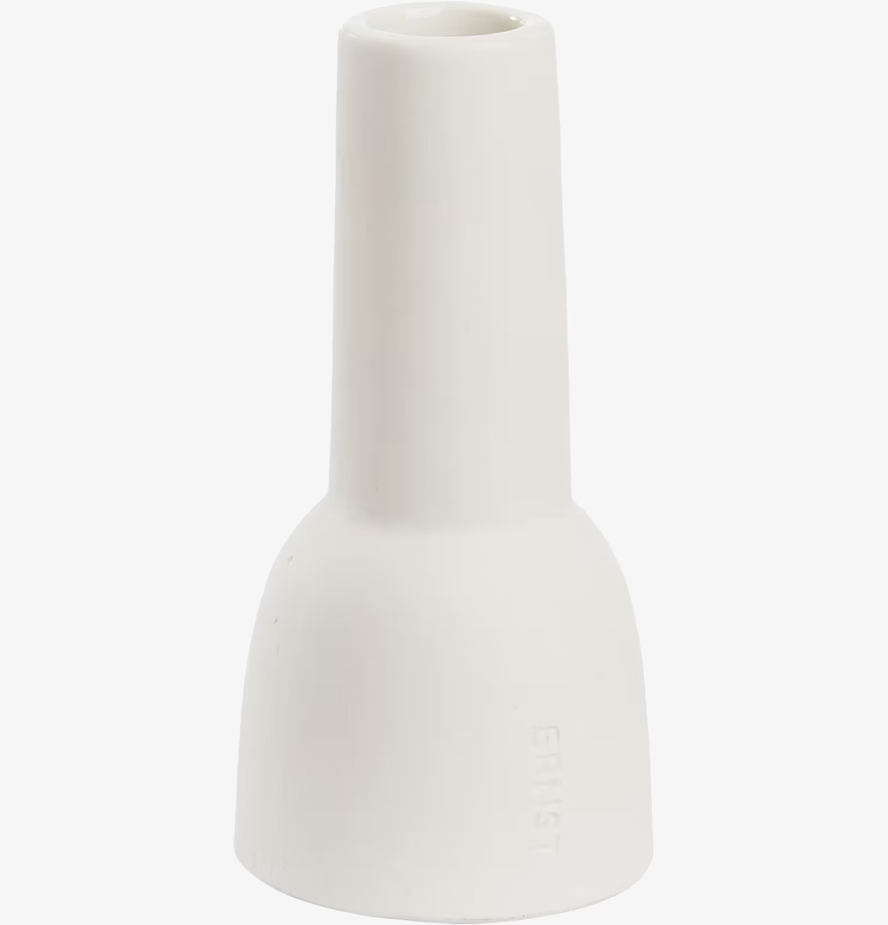 Bild av elegant vit stengodsljusstake med ren design