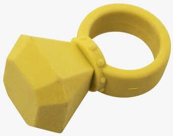 Bild av suddgummi formad som en iögonfallande ring