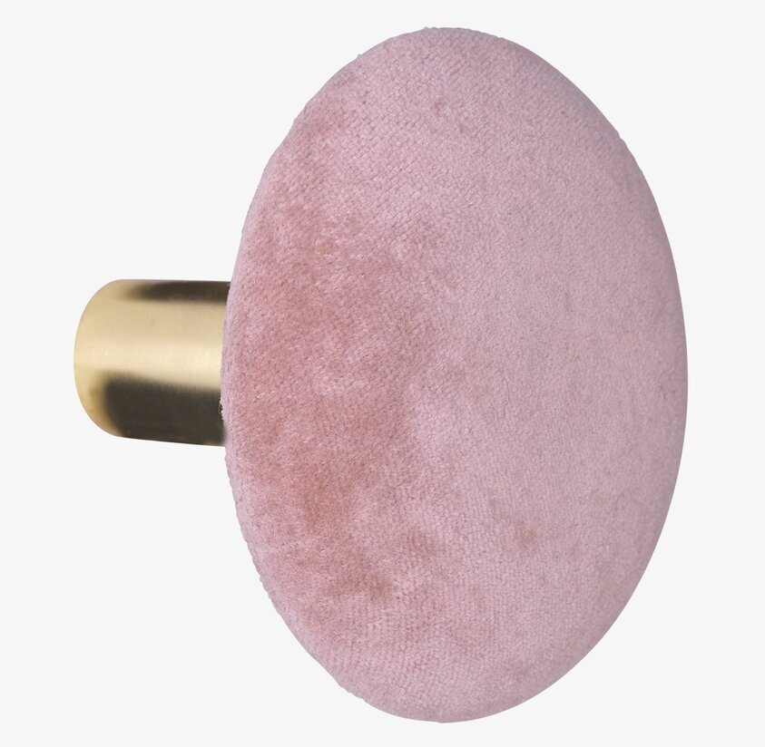 Knopp Sammet Magnolia L från Cozy Living, rosa sammet