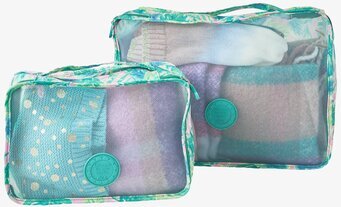 Bild av stilrena och praktiska förvaringskuber för resa