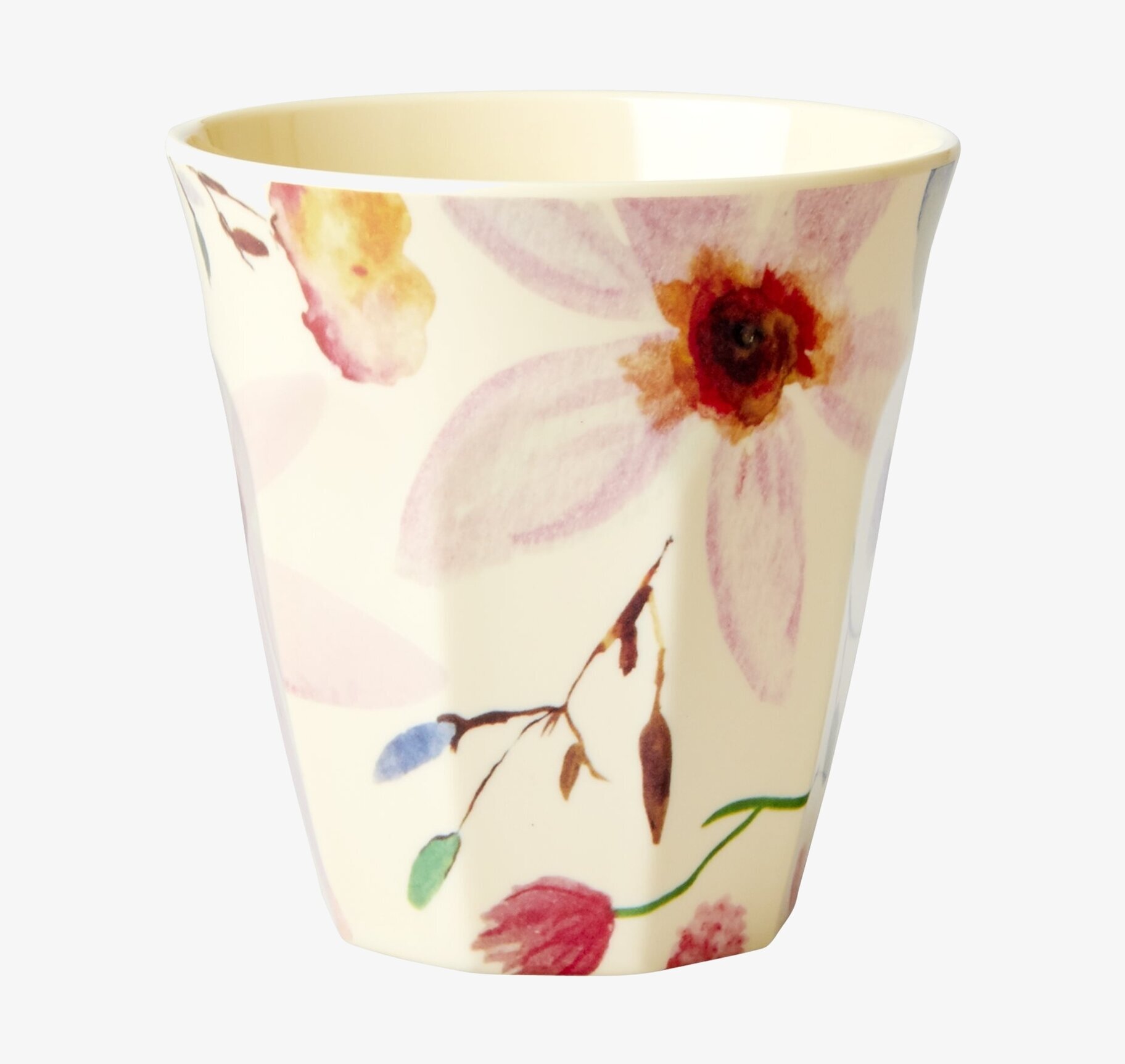 Mugg Selmas Flower Print från Rice med blommigt mönster