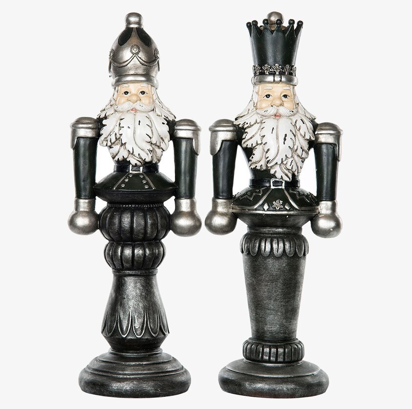 Nötknäppare Grön Mix från A Lot Decoration, två figurer