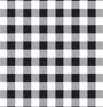 Bild av stilfull och funktionell disktrasa med rutmönster