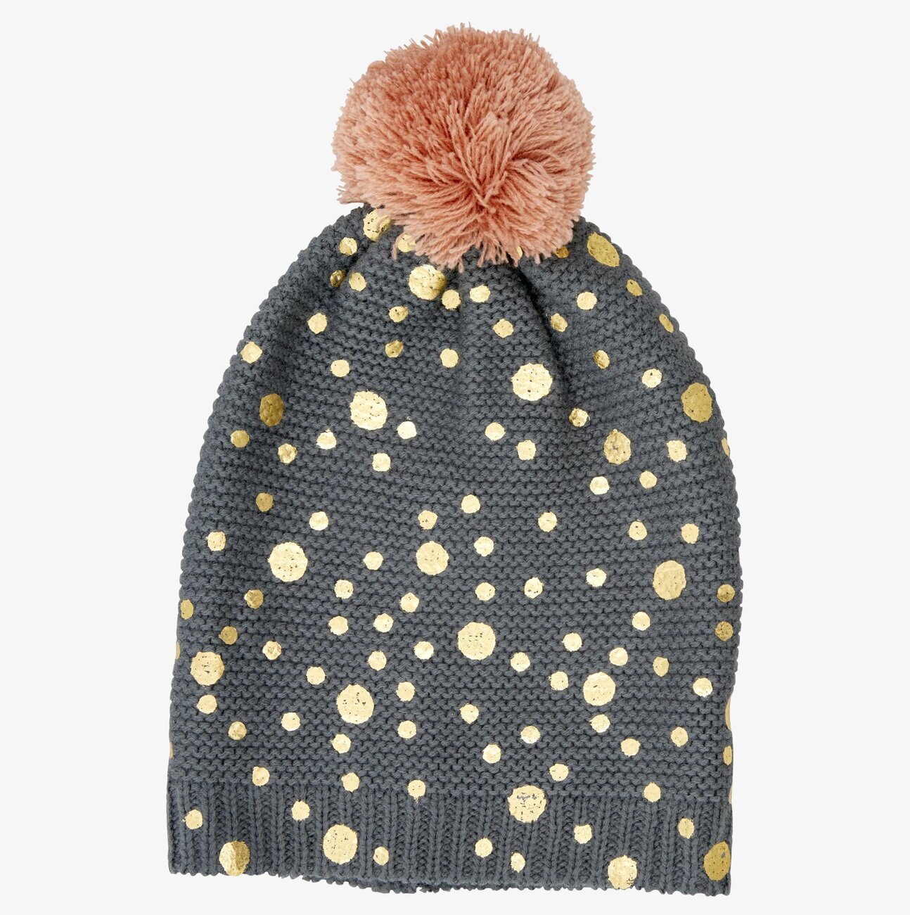Mössa Grå - Rice från varumärket Rice med gyllene prickar