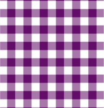 Bild av schackrutigt mönster i lila och vitt