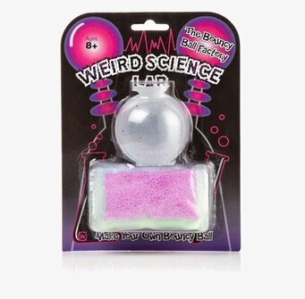 Bild av kreativt kit med färgglad studsbollsförpackning