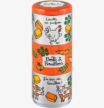 Bild av färgglad plåtburk med lekfull design