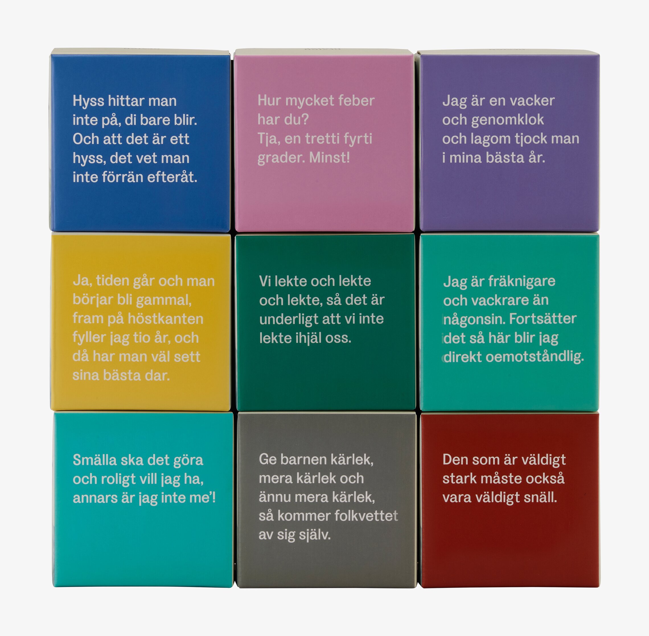 Mugg Astrid Lindgren Citat Mörkgrön från Design House Stockholm