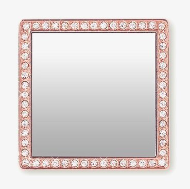 Phone Mirror - Rose Gold Crystals från iDecoz med kristaller