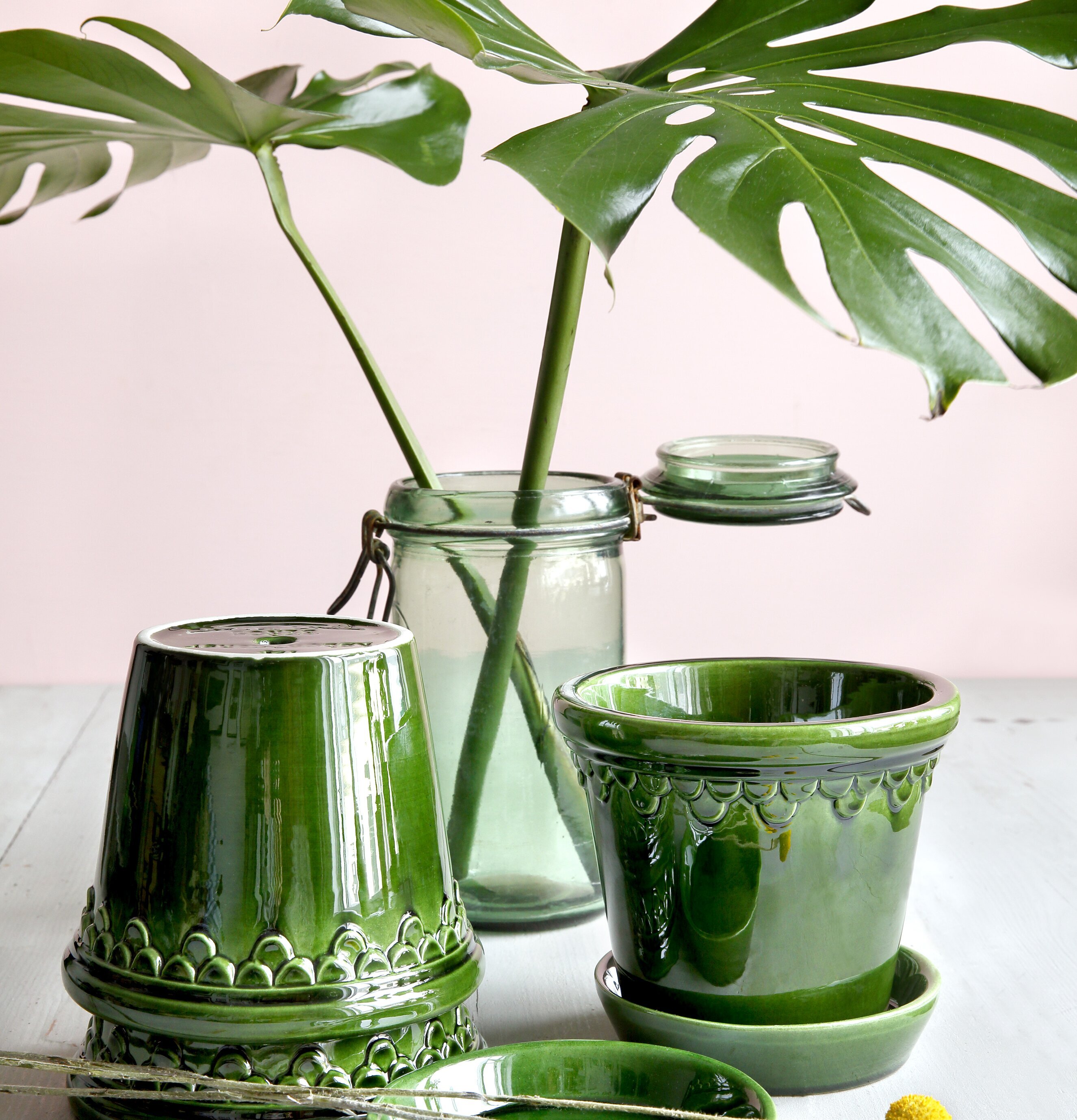 Blomkrukor Copenhagen Green Emerald från Bergs Potter