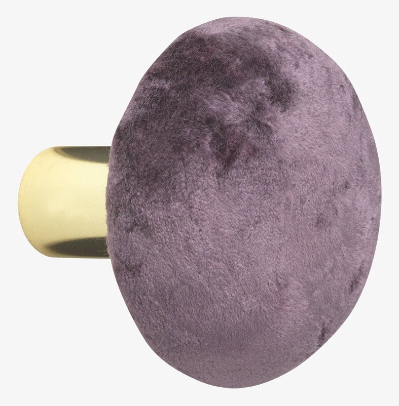 Knopp Sammet Hortensia S från Cozy Living, lila sammet