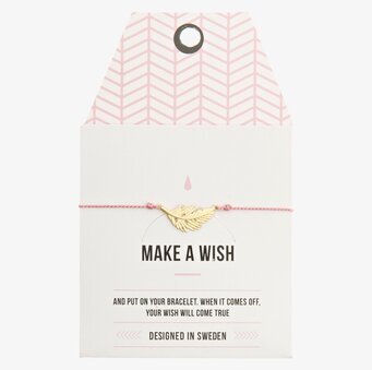 Bild av elegant armband med fjäderberlock och snodd